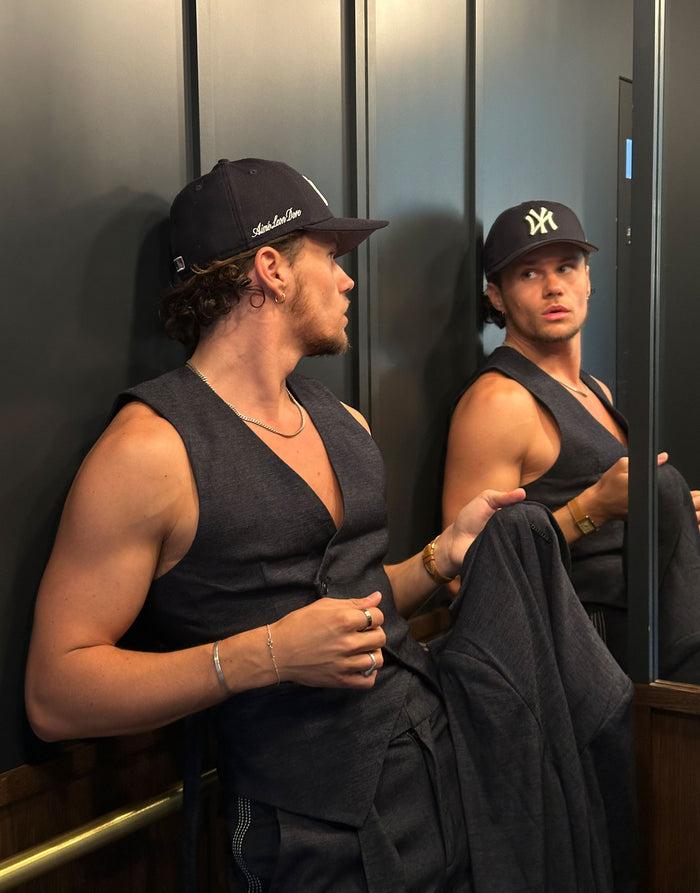 Labelrail SSB-016 Asymmetrical Wrap Front Vest