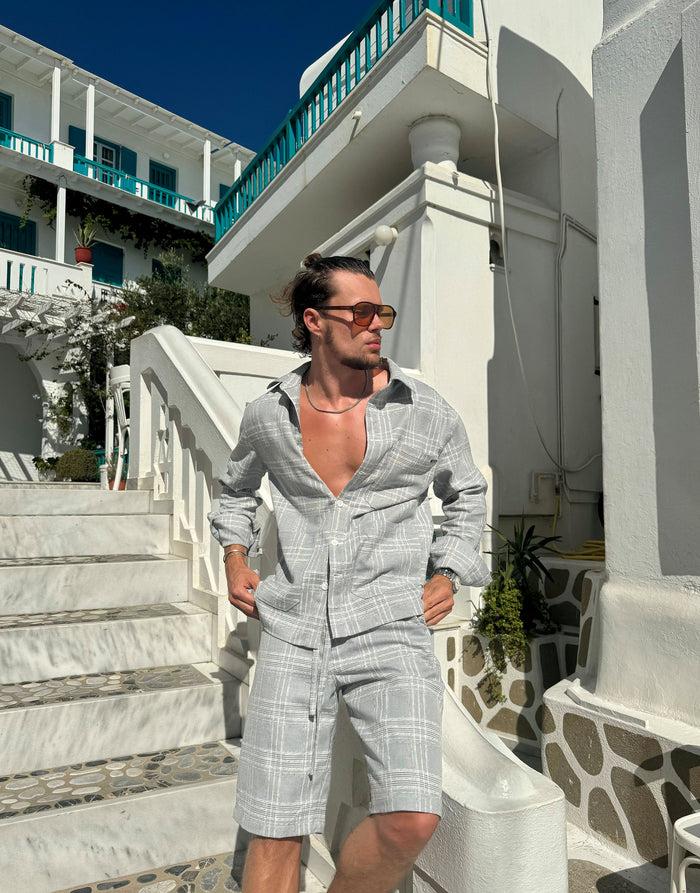 Labelrail SSB-020 Check Patch Pocket Shorts