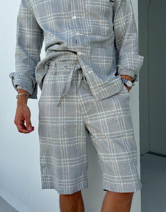 Labelrail SSB-020 Check Patch Pocket Shorts