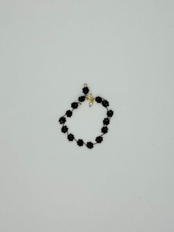 labro FIORI BRACELET KIDS - BLACK