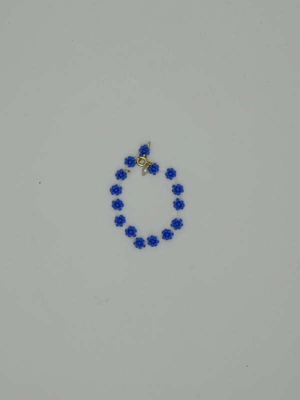labro FIORI BRACELET KIDS - BLUE