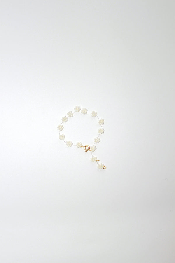 labro FIORI BRACELET KIDS - WHITE