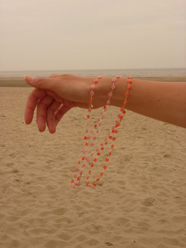 Labro FIORI BRACELET - MISTO CORAL