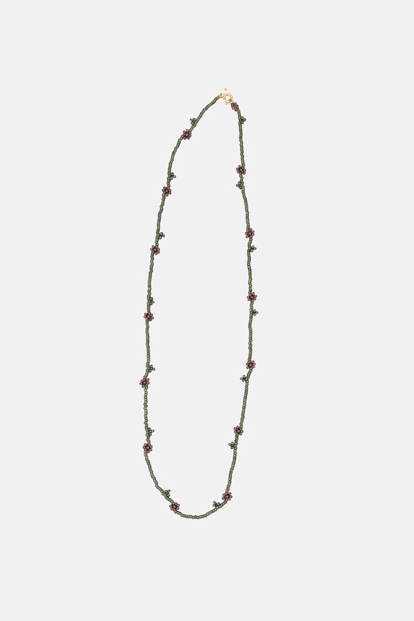 Labro FIORI FULL FLOWER NECKLACE - ARTICHOKE