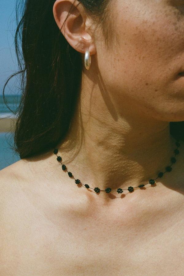 Labro FIORI NECKLACE - BLACK