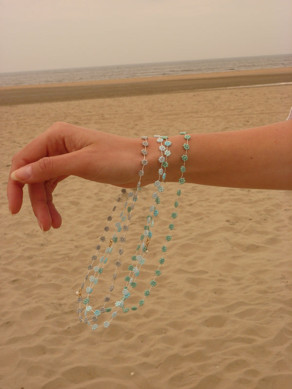 Labro FIORI NECKLACE - FORGET ME NOT