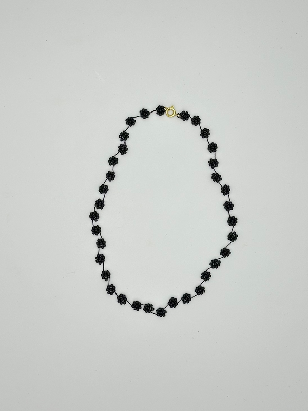 labro FIORI NECKLACE KIDS - BLACK