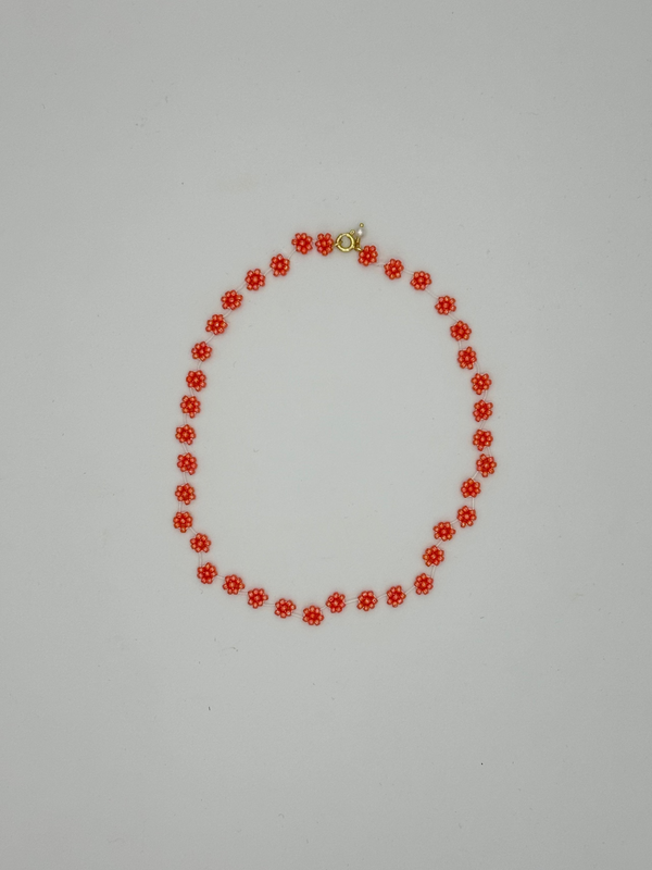 labro FIORI NECKLACE KIDS - CORAL