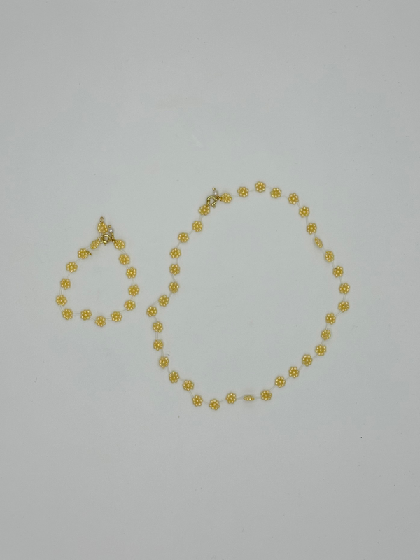 Labro FIORI NECKLACE KIDS - LIMONCELLO