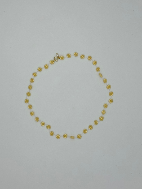 labro FIORI NECKLACE KIDS - LIMONCELLO