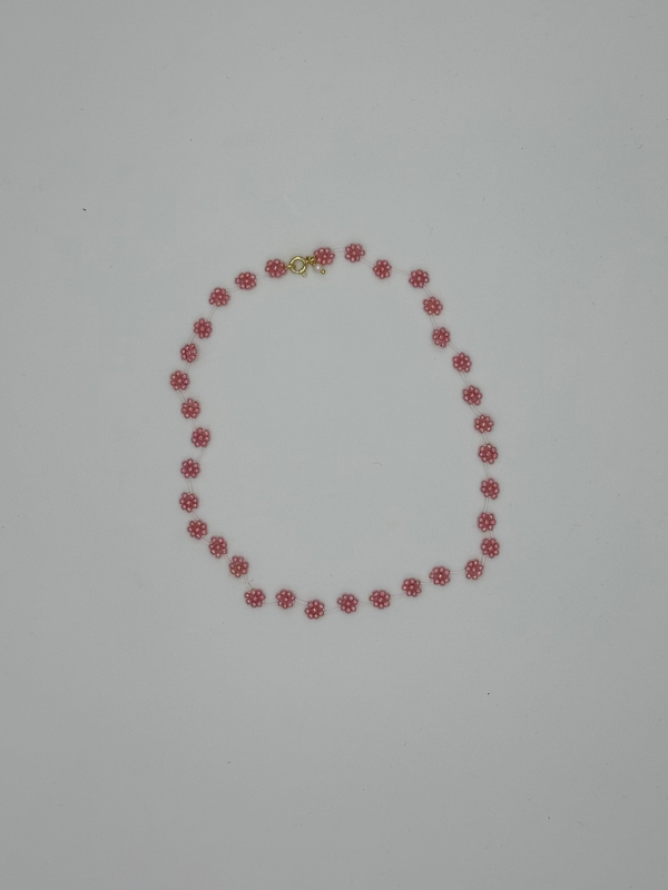 labro FIORI NECKLACE KIDS - TOMATO SOUP