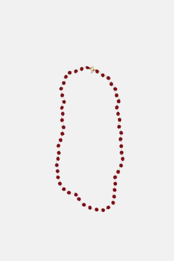 Labro FIORI NECKLACE - PEPPER RED