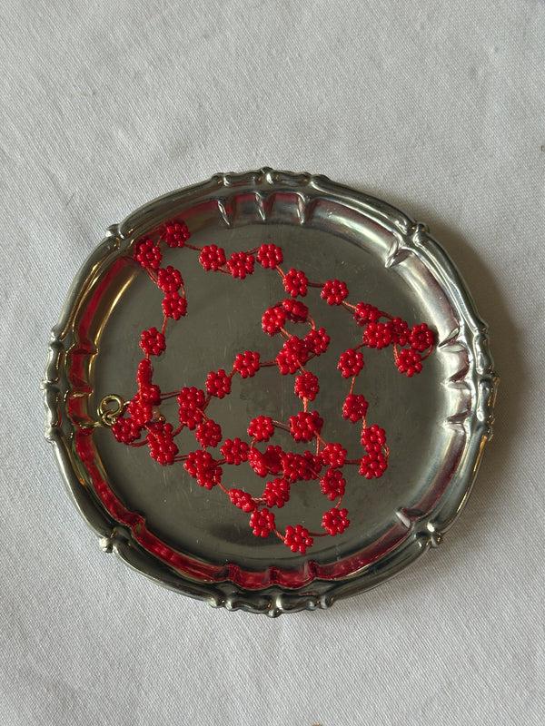 Labro FIORI NECKLACE - PEPPER RED