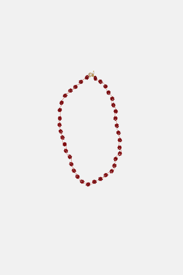 labro FIORI NECKLACE - PEPPER RED