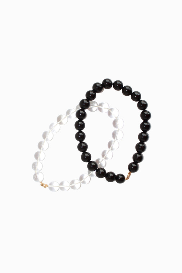 Labro NO.2 DUE NECKLACE - ONYX