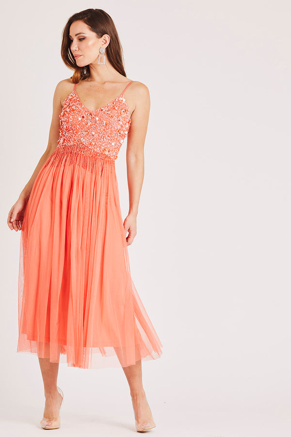 Lace & Beads Riri Midi