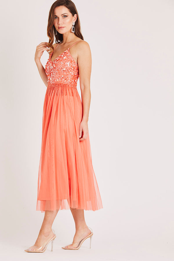 Lace & Beads Riri Midi