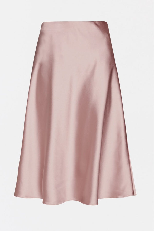 Lace & Beads Sophie Pink Satin Skirt