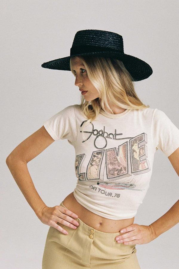 Lack Of Color Mira Wide Boater - Black