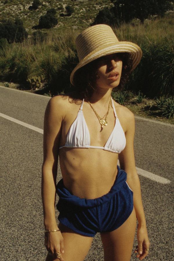 Lack Of Color Reef Bucket - Snow Stripe