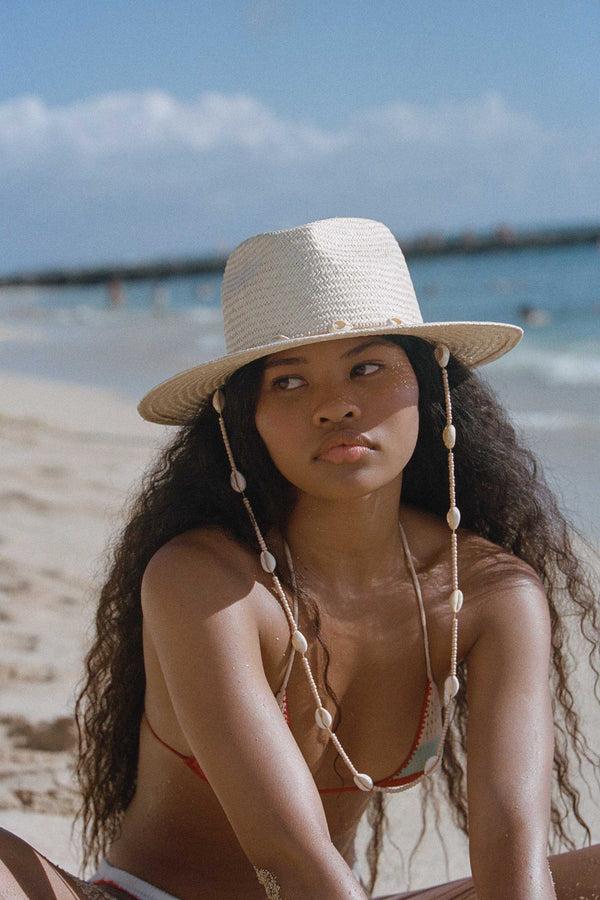 Lack Of Color Seashells Fedora