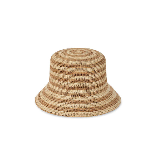 Lack Of Color The Inca Bucket - Mocha Stripe
