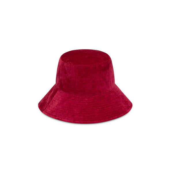 Lack Of Color Vacay Bucket - Fuchsia Velvet