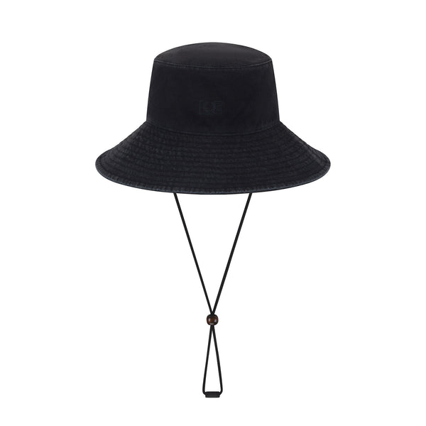 Lack Of Color Vacay Bucket - Washed Black