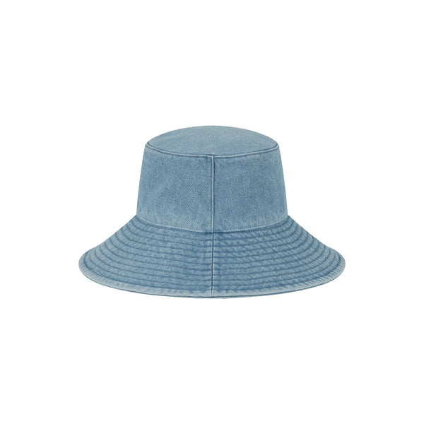 Lack Of Color Vacay Bucket - Washed Denim