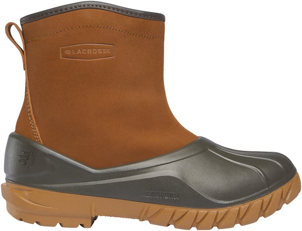 lacrosse Aero Timber Top Shearling Men's 8" Side-Zip Clay Brown