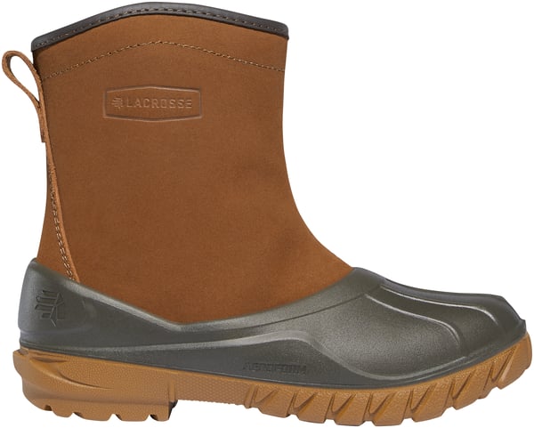 lacrosse Aero Timber Top Shearling Women's 6" Side-Zip Rustic Brown