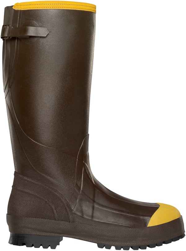 lacrosse Alpha Aggressive Men's 16" Brown 3.5MM Steel Toe