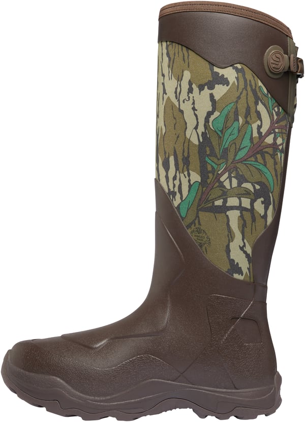 Lacrosse Alpha Agility Men's 17" Mossy Oak Green Leaf