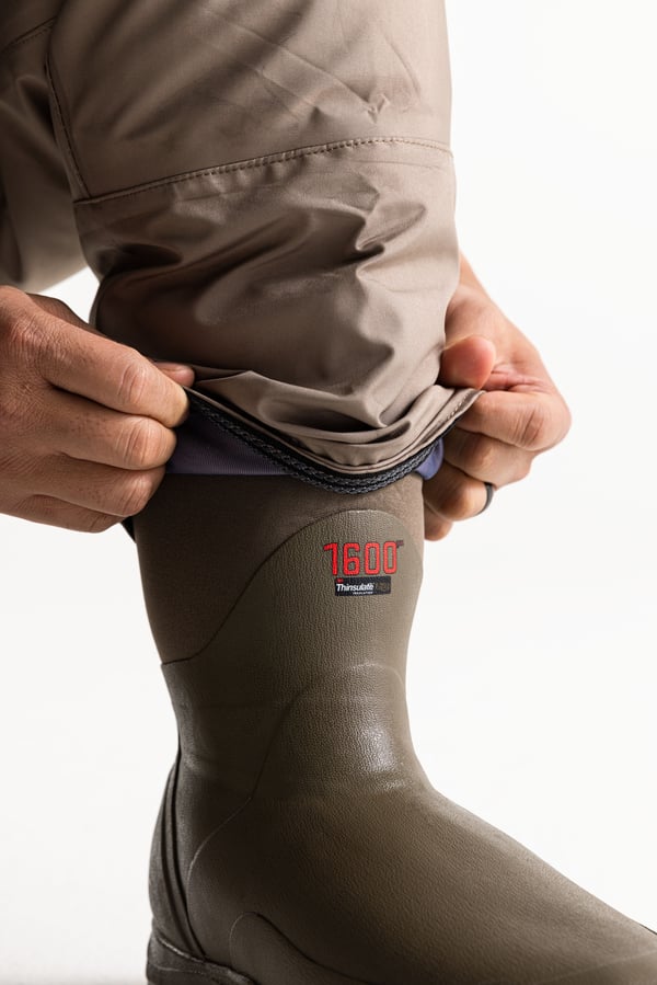 Lacrosse Alpha Agility Select Waders Men's Front Zip - Brown 1600G