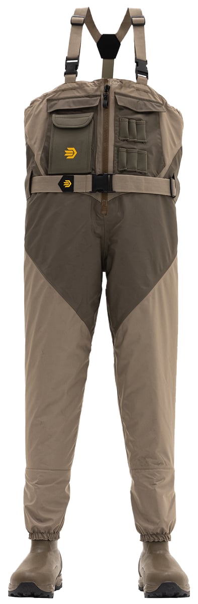 lacrosse Alpha Agility Select Waders Men's Front Zip - Brown 1600G