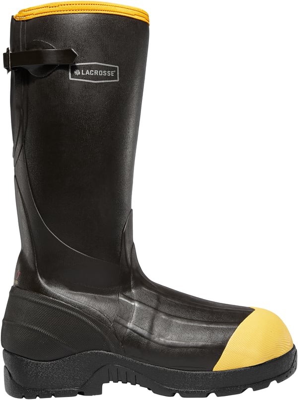 lacrosse Insulated Alpha Aggressive Men's 16" Black 800G Composite Toe (NMT)