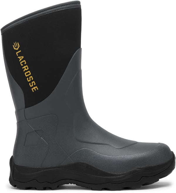 lacrosse Alpha Agility Field Boot Men's Black/Gray