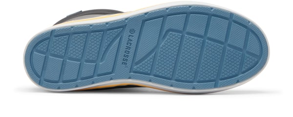 Lacrosse Alpha Deck Boot Men's 12" Dark Shadow