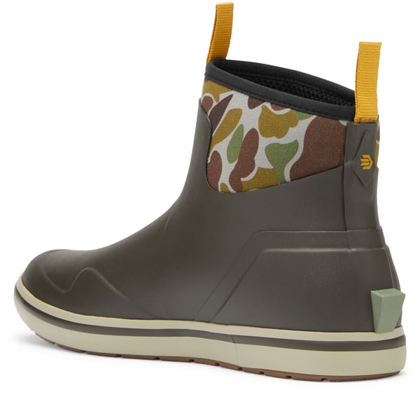 Lacrosse Alpha Deck Boot Men's Black Olive/Camo