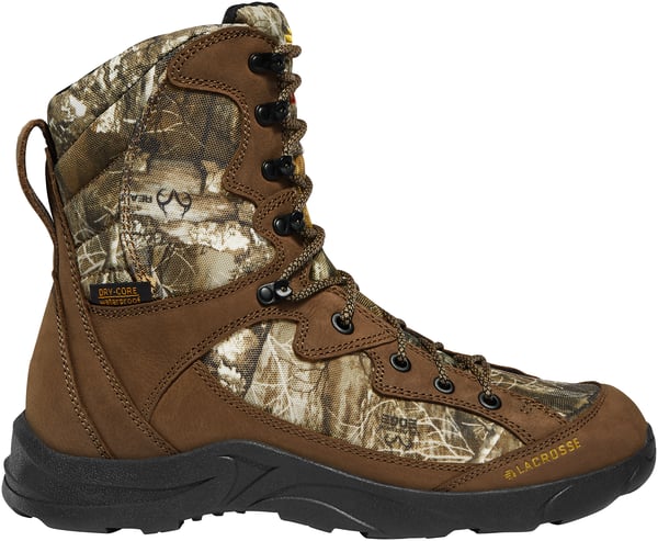 lacrosse Clear Shot Men's 8" Realtree Edge 800G