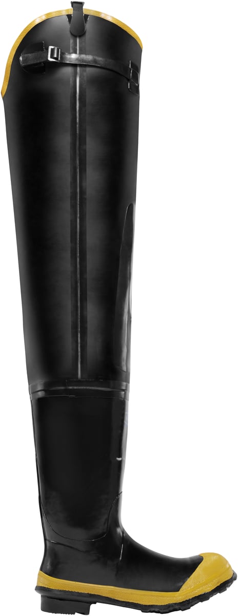 lacrosse Economy Hip Men's 32" Black Steel Toe