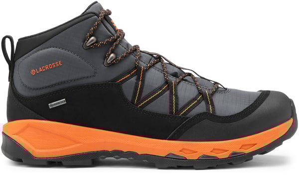 lacrosse San Juan Mid GTX Men's 4" Gunmetal/Orange