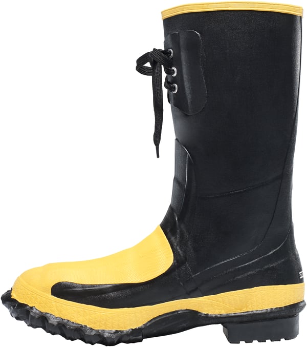 Lacrosse Meta Pac Men's 12" Black Metatarsal Guard/Steel Midsole/Steel Toe