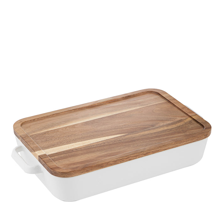 ladelle Alto Oven To Table Lge Baking Dish with Lid/Trivet