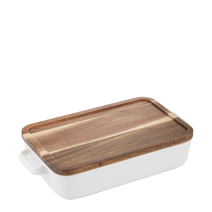 ladelle Alto Oven To Table Med Baking Dish with Lid/Trivet
