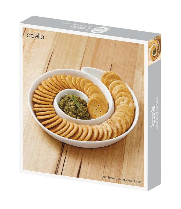 Ladelle Alto Serve & Share Spiral Platter Sold Out Sold Out