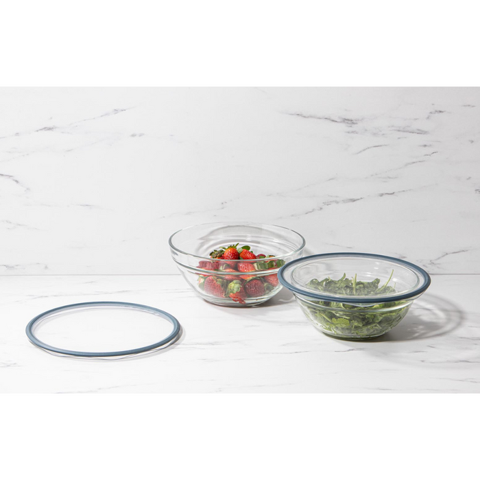 Ladelle Eco Flexi 2pk Extra Large Airtight Bowl Cover