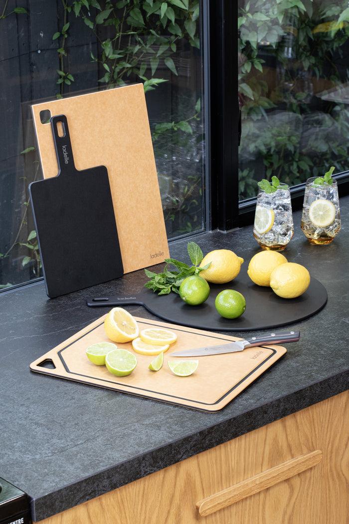 Ladelle Eco Gourmet Series Black 34cm Rect Serving Board