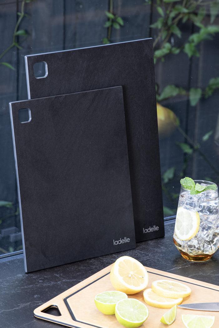Ladelle Eco Kitchen Series Black 44cm Chopping Board