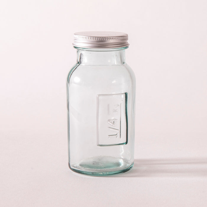 Ladelle Eco Recycled Rustico 250ml Clear Storage Bottle